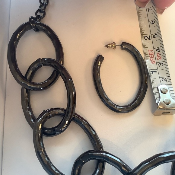 Park Lane Hematite En Vogue Necklace &Earrings - Picture 5 of 11